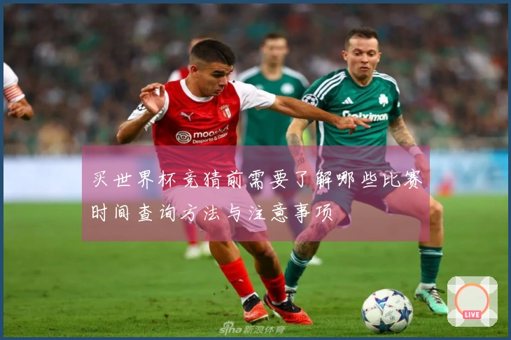 买世界杯竞猜前需要了解哪些比赛时间查询方法与注意事项