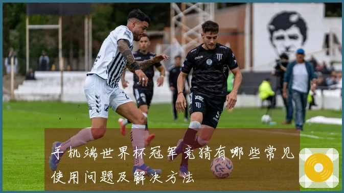 手机端世界杯冠军竞猜有哪些常见使用问题及解决方法