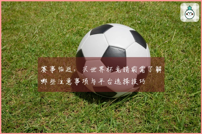 赛事临近，买世界杯竞猜前需了解哪些注意事项与平台选择技巧