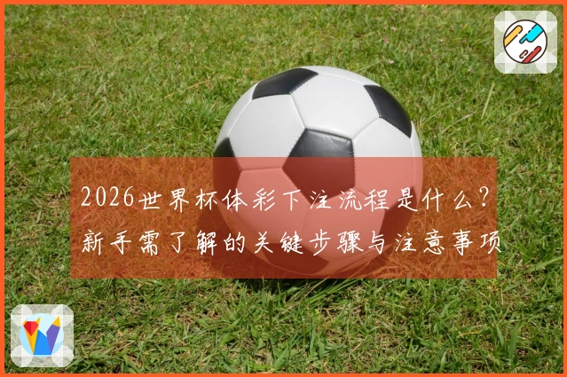 2026世界杯体彩下注流程是什么？新手需了解的关键步骤与注意事项