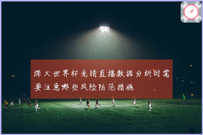 烽火世界杯竞猜直播数据分析时需要注意哪些风险防范措施
