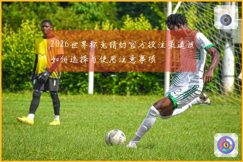 2026世界杯竞猜的官方投注渠道该如何选择与使用注意事项