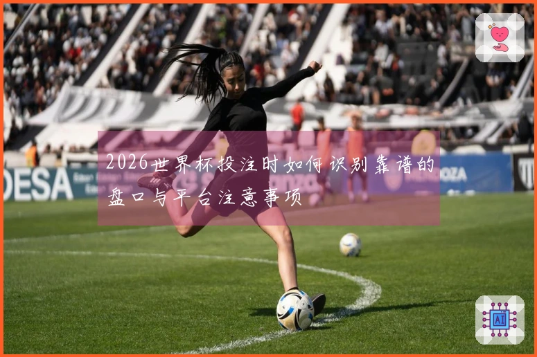 2026世界杯投注时如何识别靠谱的盘口与平台注意事项